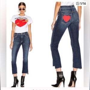 MOTHER Ankle Jeans - Cropped Jeans